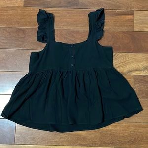 Boutique babydoll tank top